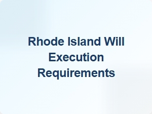 Rhode Island Asset Distribution Guidelines